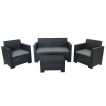 Комплект мебели Set Nebraska (Двухместный диван, 2 кресла, кофейный столик)